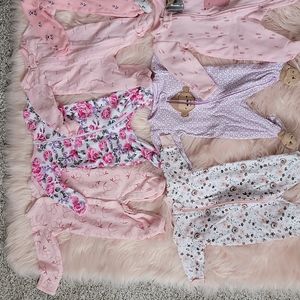 Newborn Baby Girl Sleepers